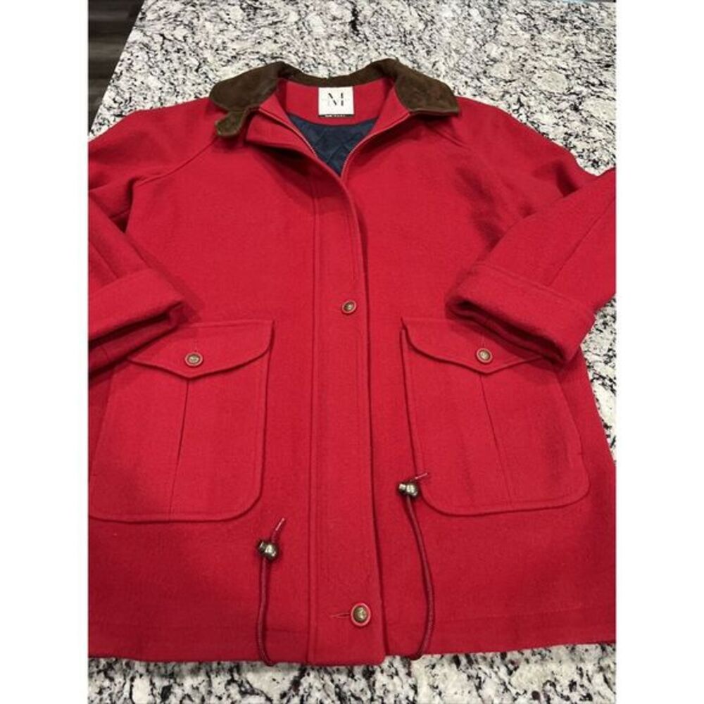 Mackintosh Vintage Red Coat‎ Size 12P